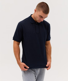 Delta Polo – Polo Shirts – available in Black, Butter, Chocolate, Navy Blue and 2 more – thumbnail 5 of 5