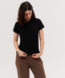 Women's Raven Polo – Polo Shirts – available in Black, Navy, Red, White – thumbnail 4 of 5