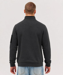 APEX Fleece  1/4  Zip – Hoodies – available in Black – thumbnail 2 of 2
