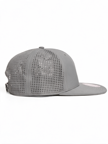 Peak Flat Visor Cap – Headwear – available in Black, Grey, Navy, White – thumbnail 13 of 20