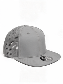 Peak Flat Visor Cap – Headwear – available in Black, Grey, Navy, White – thumbnail 16 of 20