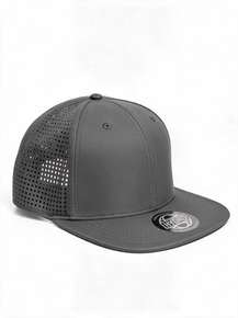 Peak Flat Visor Cap – Headwear – available in Black, Grey, Navy, White – thumbnail 19 of 20