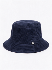 Atlanta Cord Bucket Hat – Headwear – available in Black, Bone, Navy, Walnut – thumbnail 4 of 5