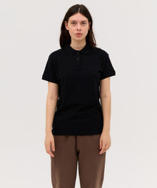 YARD - Women's Prime/Delta Polo – Polo Shirts – available in Bottle Green, Butter, Chocolate, Gold and 3 more – thumbnail 2 of 5