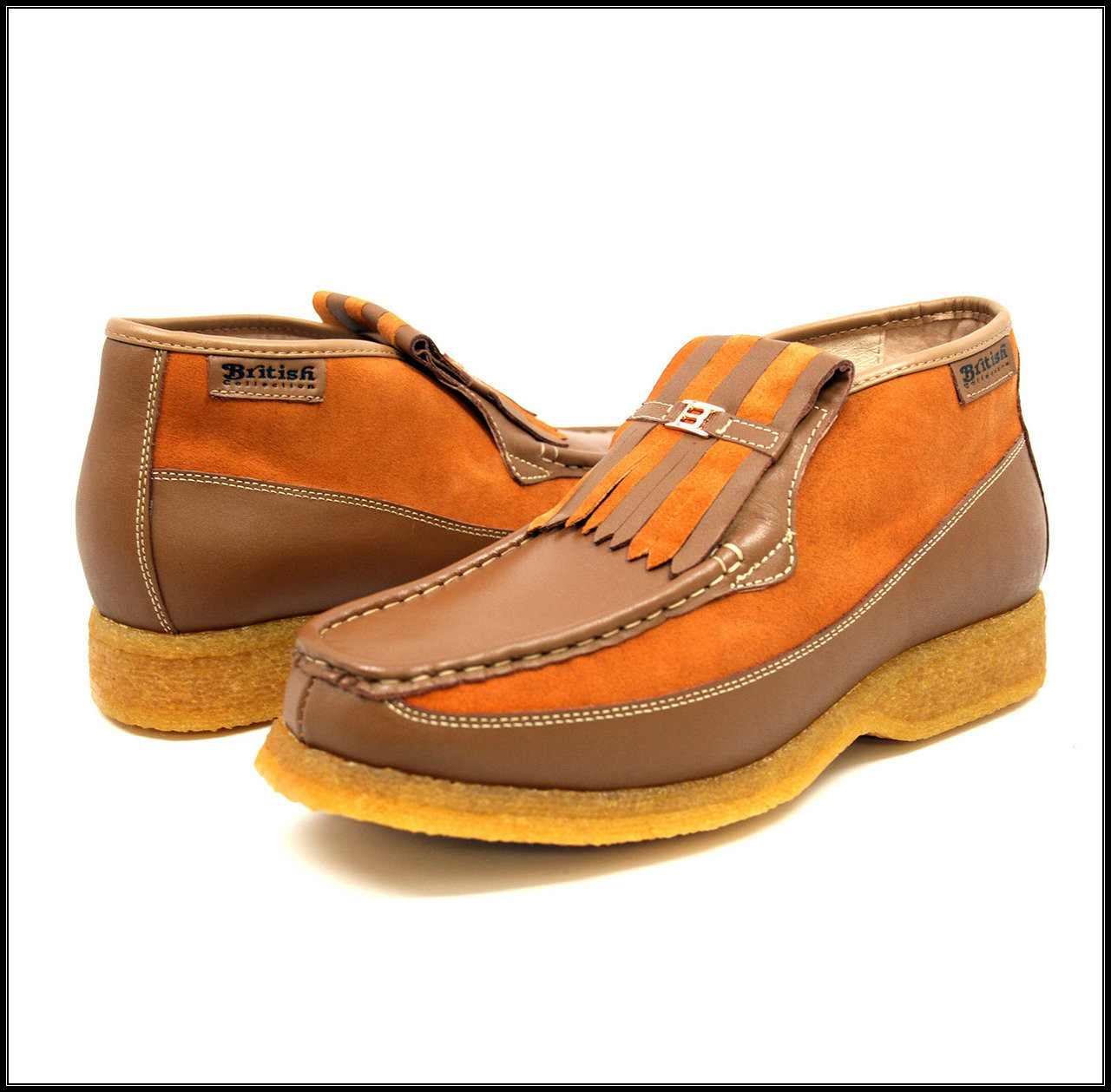 British Collection Apollo Rust Leather/Rust Suede - GQ  display picture 2