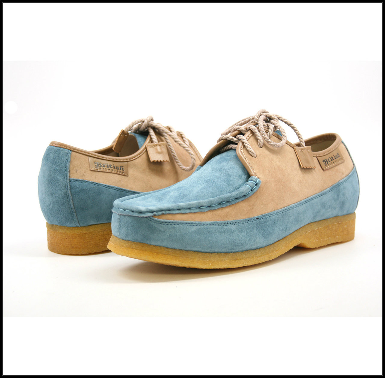 British Collection Crown Blue/Beige - GQ Gentlemen's Quarters
