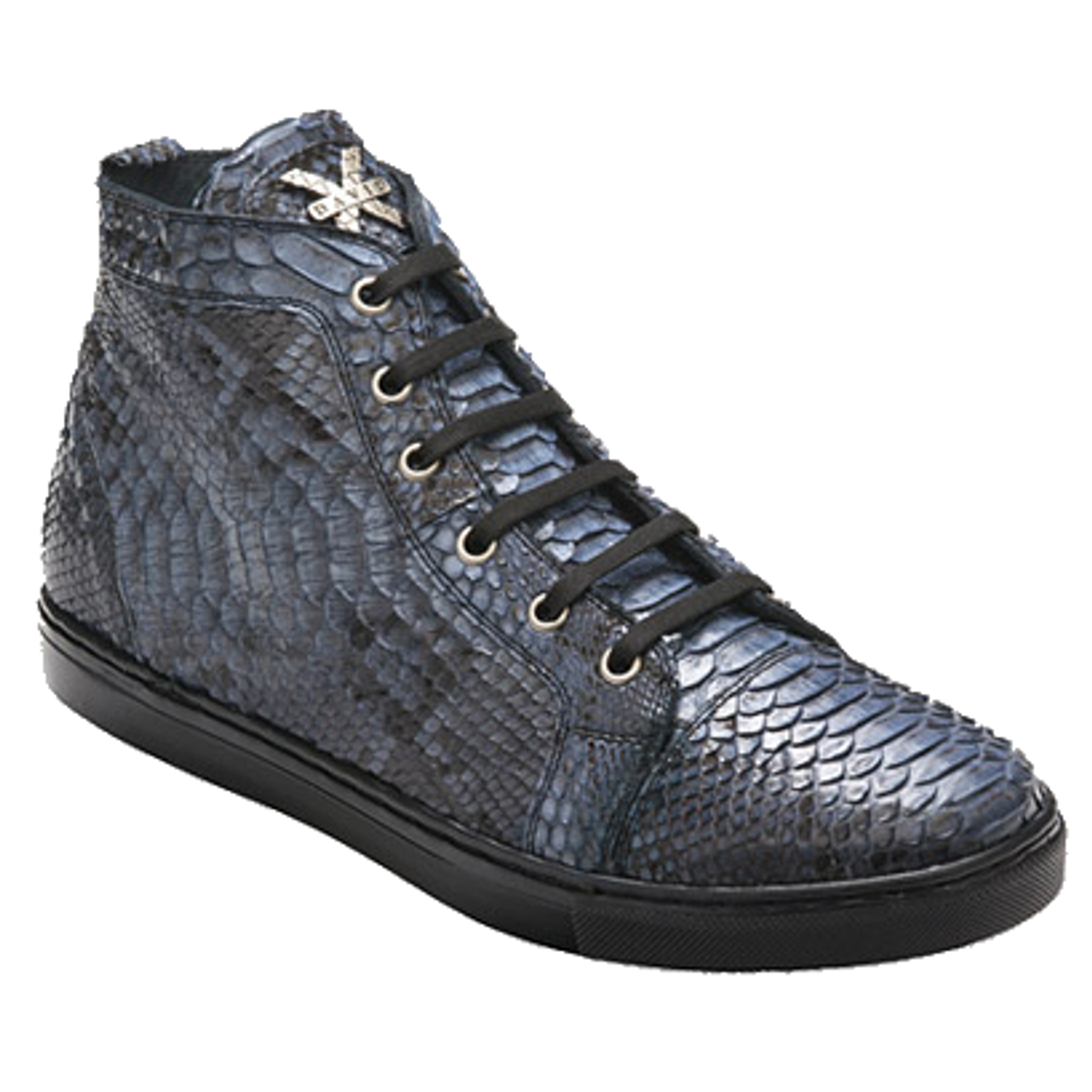 python skin sneakers