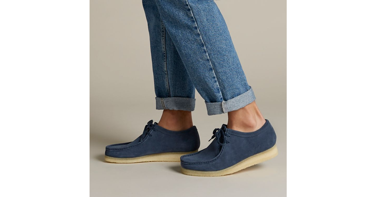 blue wallabees