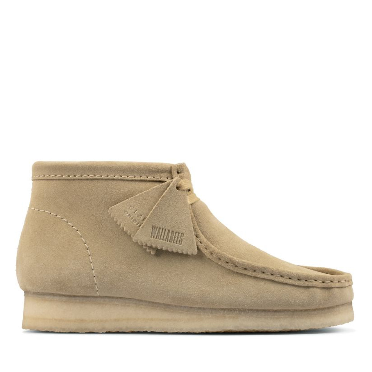 Clarks Wallabee Boot Maple Suede