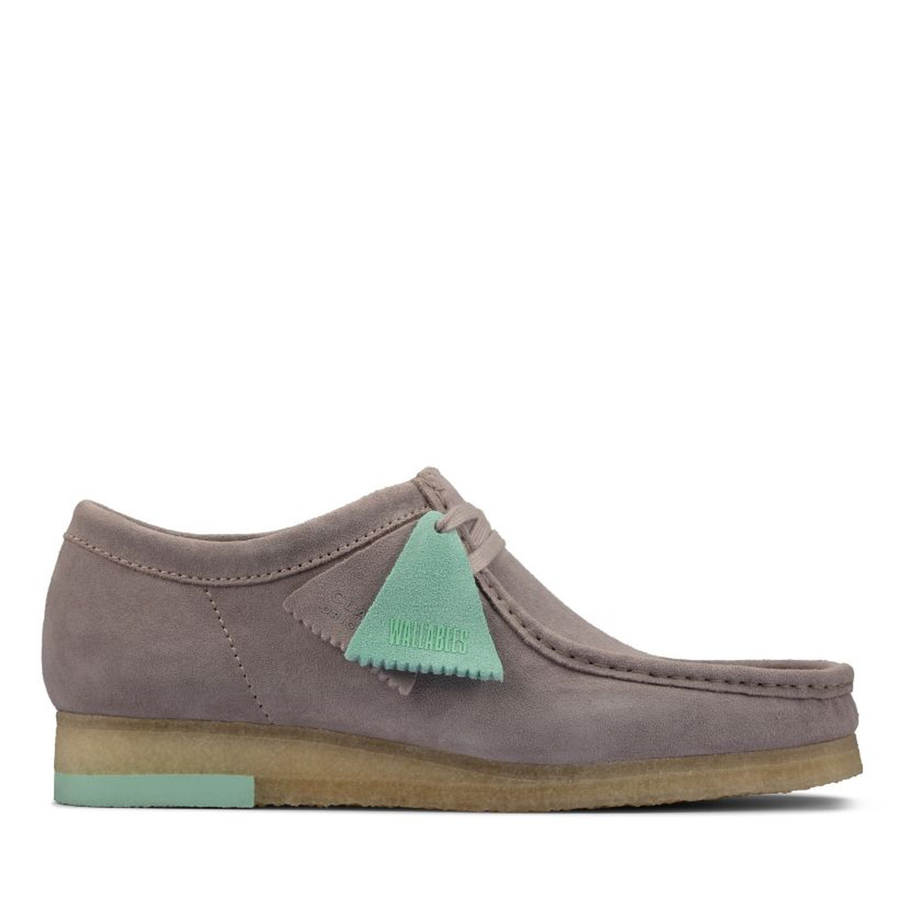 Clarks Wallabee Grey Combination