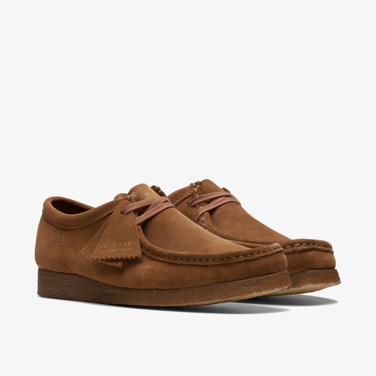 国内配送 CLARKS WMNS WALLABEE COLA SUEDE Clarks Wallabee Cola Suede - GQ Gentlemen's Quarters Fashion