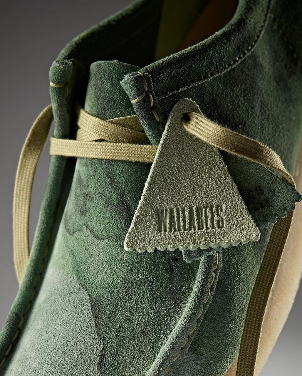 Clarks Wallabee- Green Camo - GQ Gentlemen's Quarters Fashion By GQ