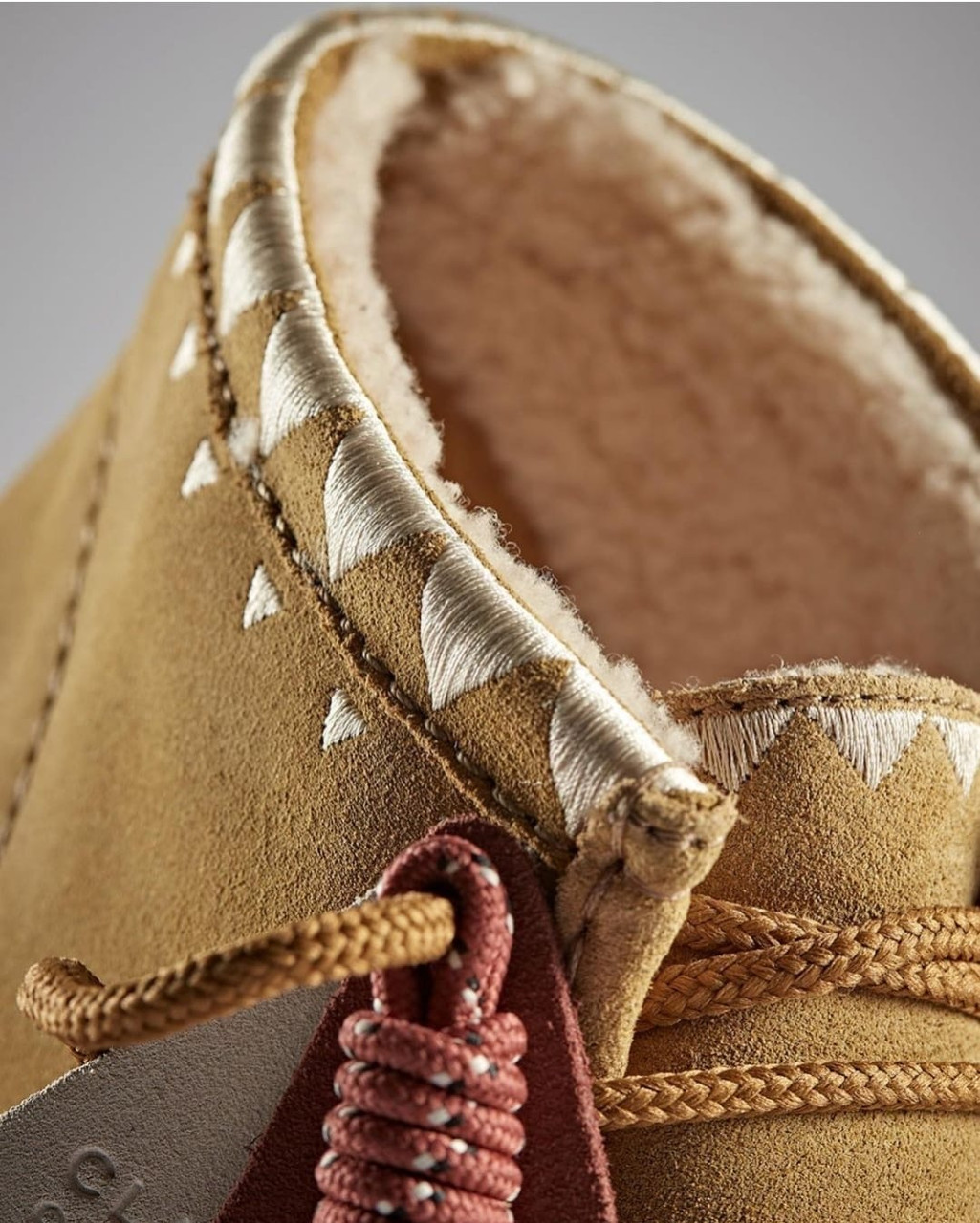 Clarks Wallabee-Boot Oakmoss-Warmlined - GQ Gentlemen's Quarters