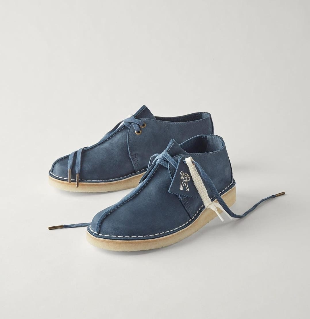 Blue Nubuck- Desert Trek Clarks