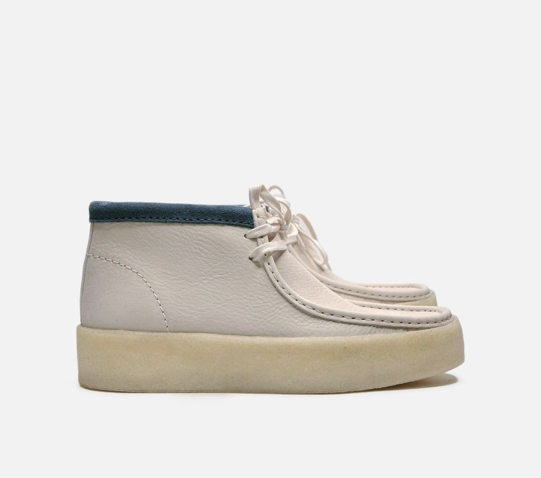 Clarks Wallabe -Cup White Nubuck - GQ Gentlemen's Quarters Fashion