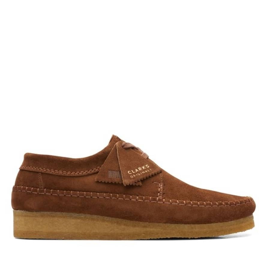 Brown Clarks Shoes Weaver Clarks-Weaver Brown Suede GQ Gentlemen's