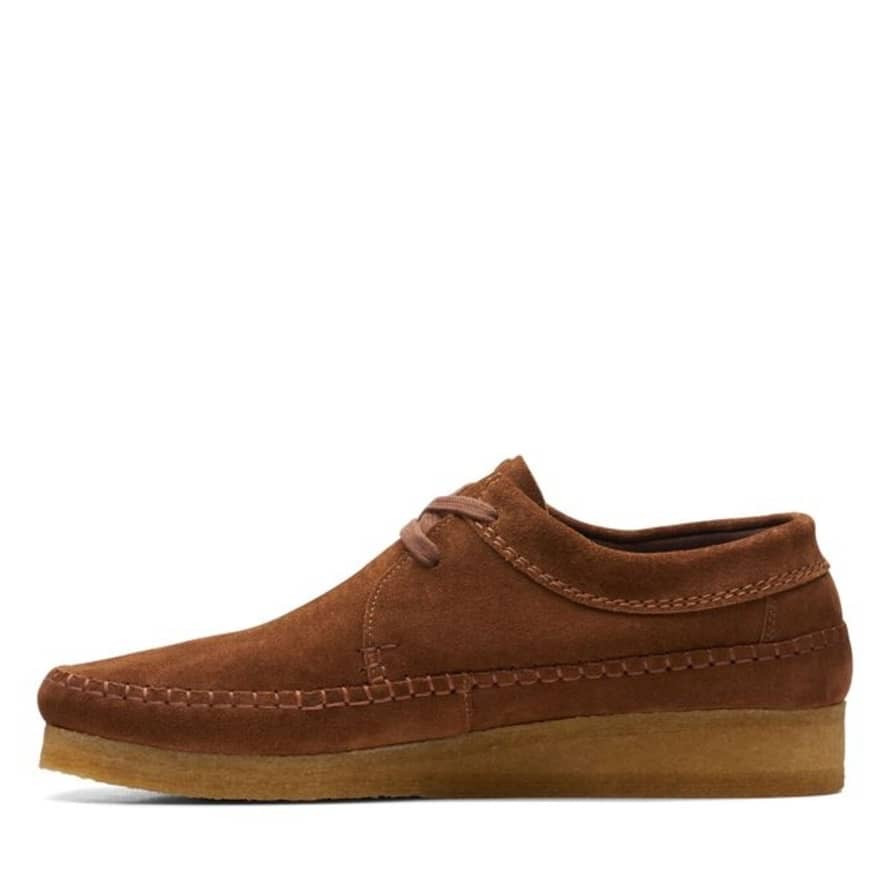 Clarks-Weaver Brown Suede - GQ Gentlemen's Quarters Fashion By GQ