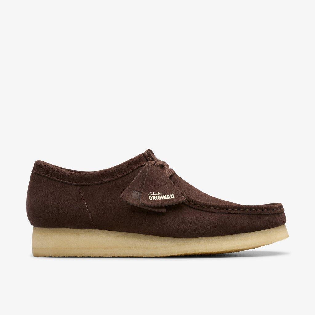 Clarks Wallabee-Dark Brown Suede - GQ Gentlemen's Quarters Fashion