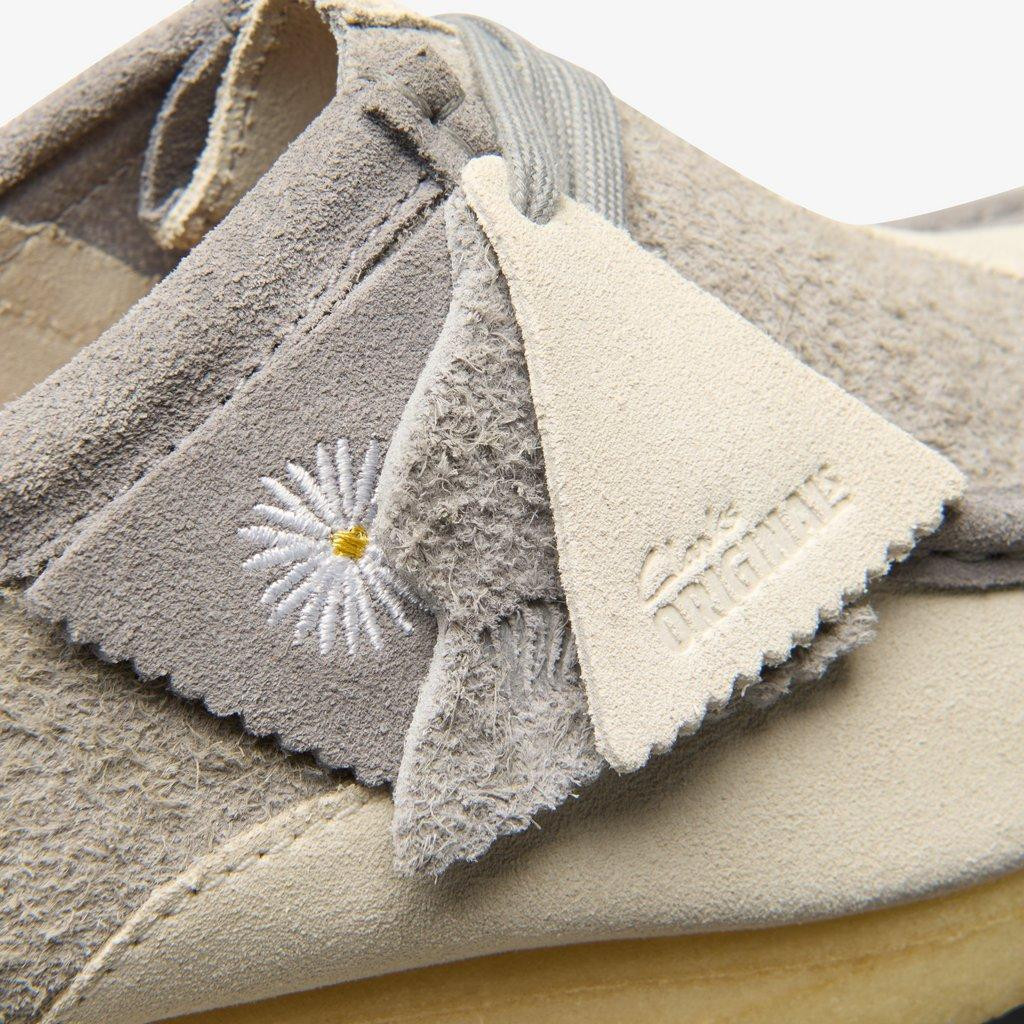 Clarks- Wallabee Grey/Offwhite - GQ Gentlemen's Quarters Fashion By GQ