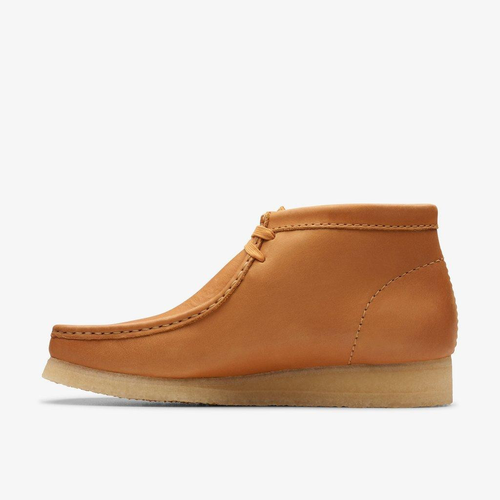 Clarks- Wallabee Tan Leather - GQ Gentlemen's Quarters Fashion By GQ