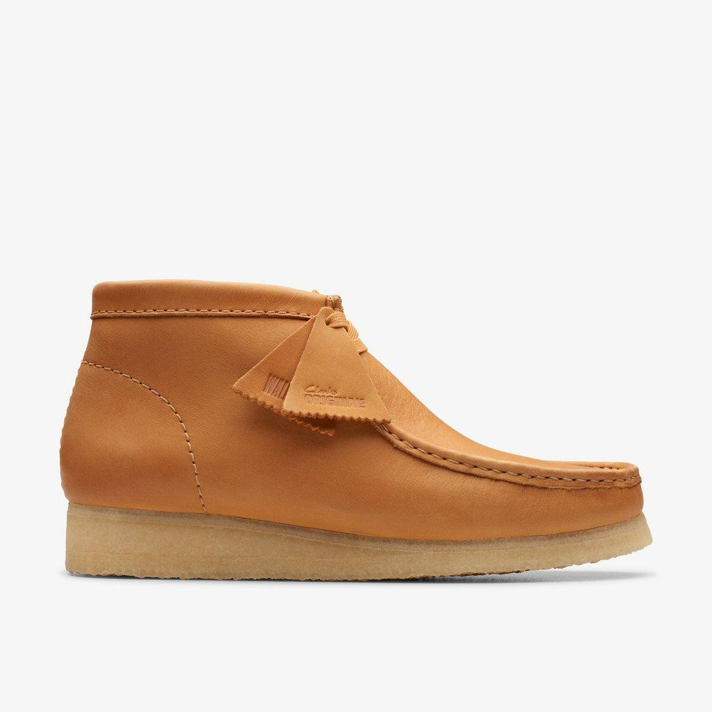Clarks- Wallabee Tan Leather - GQ Gentlemen's Quarters Fashion By GQ