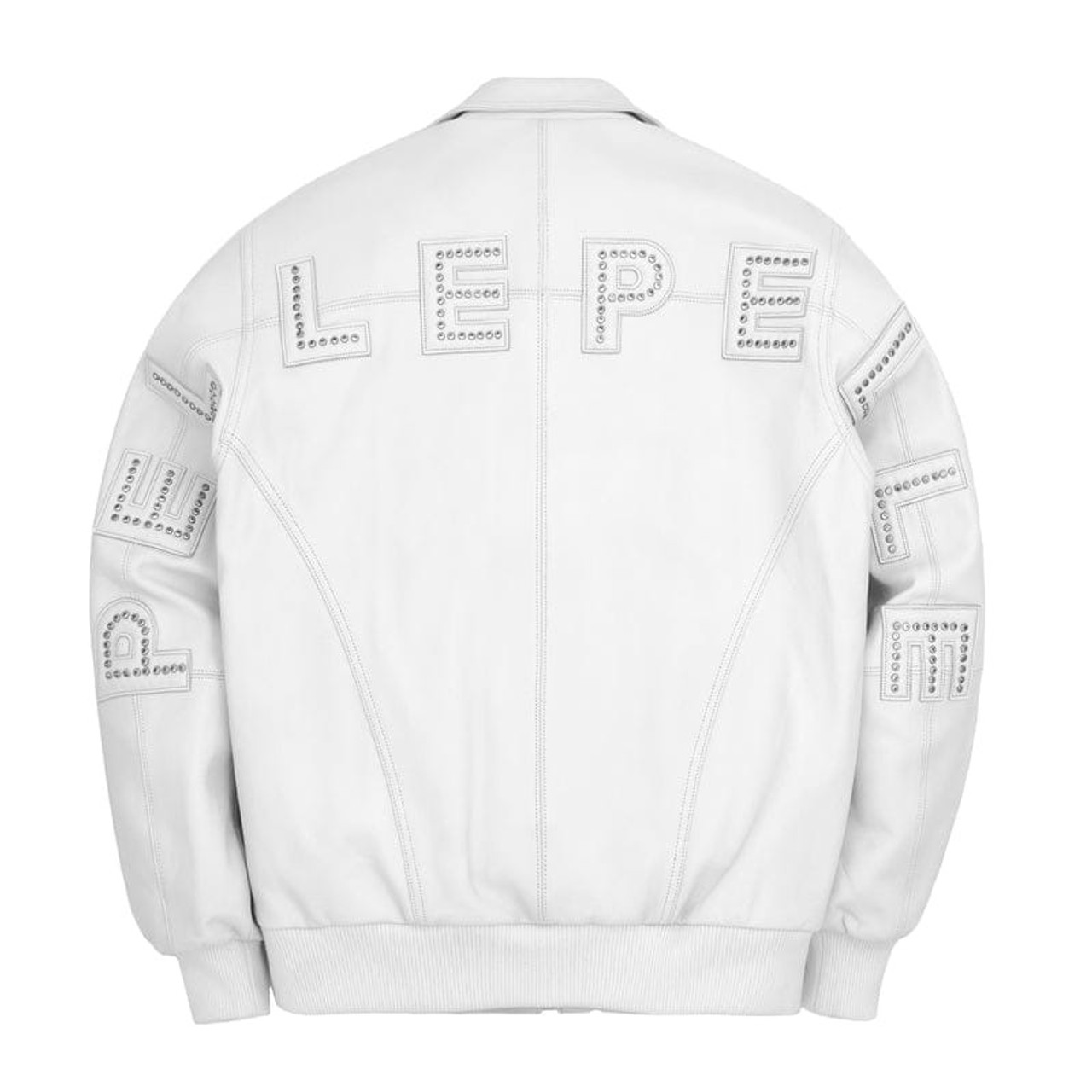 SNIDEL｜leather jacket｜White｜SIZE 1 SNIDEL｜leather jacket｜White｜SIZE 1 レディース