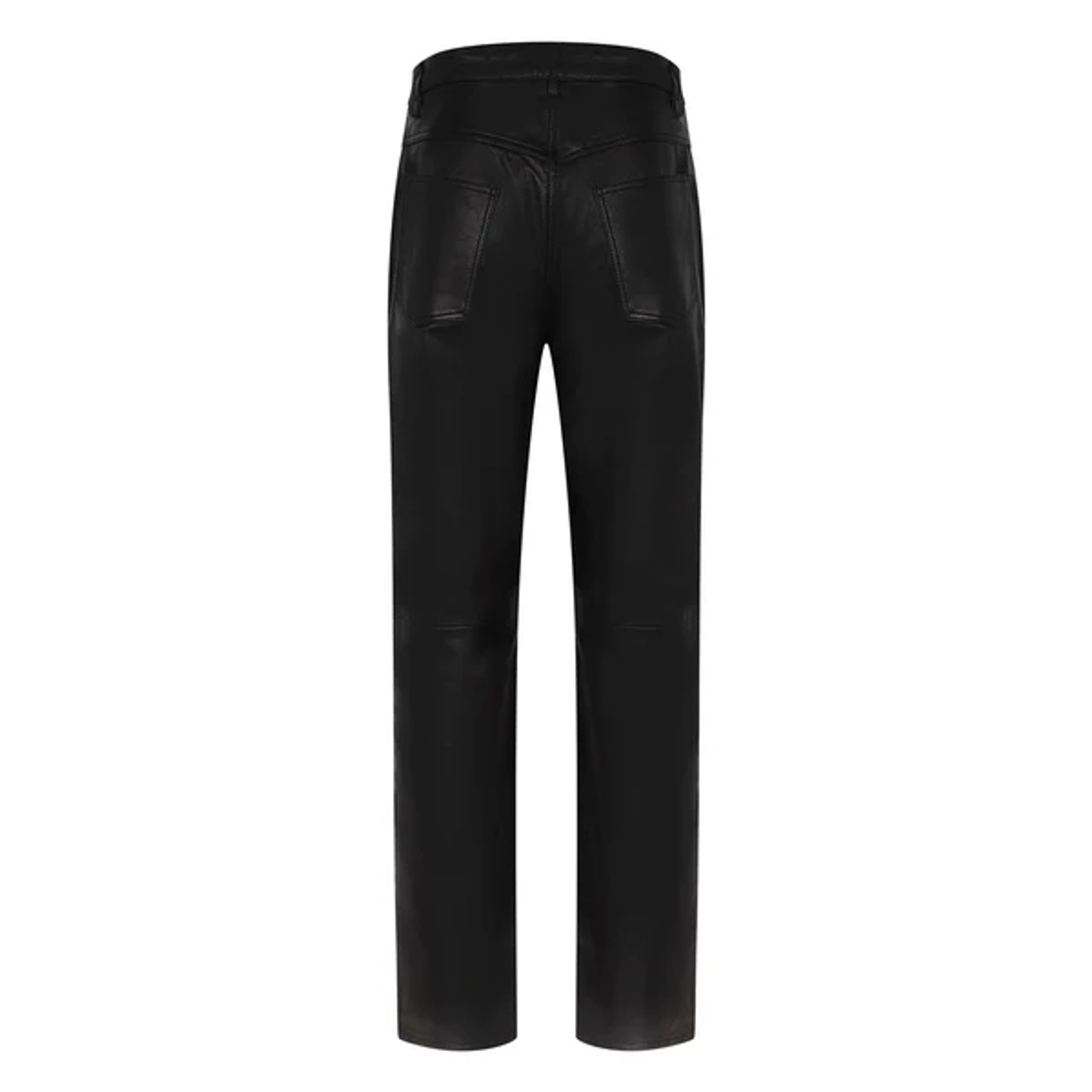 123-Leather Pants(BLACK) - GQ Gentlemen's Quarters Fashion By GQ