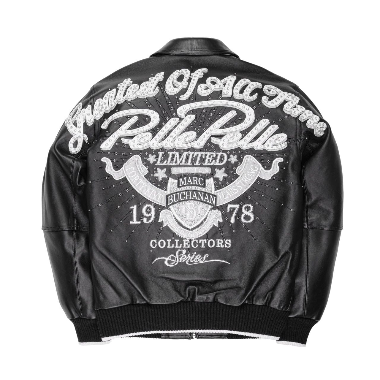 Pelle Pelle Greatest Of All Time Jacket Blk/Silver - GQ