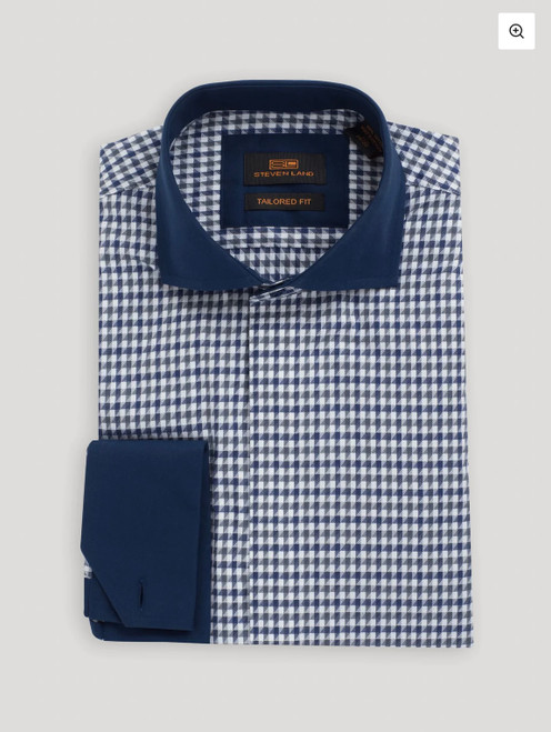 
Spread Collar
100% Cotton
Unique Houndstooth Plaid Pattern
French Cuff
Contrasting Cuff & Collar
Wrinkle and Iron Free
 

 

 

The Jago Dress Shirt | French Cuff & Spread Collar | NAVY

 

Made from 100% cotton with a soft finish, the shirt promises a luxurious tactile experience against your skin, ensuring all-day comfort and breathability. What truly sets this shirt apart is its houndstooth weave, adding depth and character to its appearance. This shirt effortlessly combines classic elements with contemporary accents, ensuring you stand out with every wear. 

 