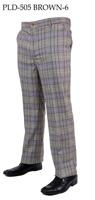 Enjoy the plaid pant collection by Prestige Original. 
Year-round fabrication 
No pleat
Regular comfort fit, perfect for the grown. Not baggy, and nothing slim!
True to Size, order your normal size, go up if you're unsure. 
Prestige plaid dress pants