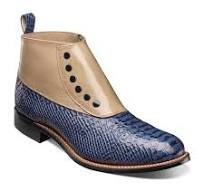 00015-10 Gray Madison Cap Toe Boot - GQ Gentlemen's Quarters