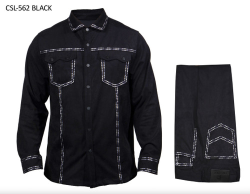 NEW FALL PRESTIGE 2025 

Casual Fit, Matching Material Jacket/Pants Set
Soft Suede Feel Material
Front and Black Decorated with Embroidery
Jeans Style Pants with 2 Front and 2 Back Pockets
88% Polyester/12% Nylon
 


PRICES ARE EXCLUSIVE FOR ONLINE ORDERS ONLY!!!!