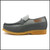 British Collection Power Old School Slip On Grey Suede Shoes