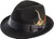 Montique's Men's Center Crease Snap Brim.

BRIM : 2"