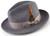 Montique's Men's Center Crease Snap Brim Lightfelt.

BRIM : 2 1/2"