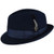 *NAVY*

The Tino is Bailey's signature center dent crown and snap brim fedora style.

Its flattering shape is crafted out of our signature shape retentive, water repellent LiteFeltå¨ body.

It is then trimmed with a Japanese grosgrain band and finished with a comfort sweatband.

Fedora
Wool Felt
Center Dent
2" Brim