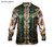 Luxurious satin shirt will have you noticed from across the room.  Weather its a causal vibe your looking for or a classy look, this shirt will serve for all occasions. 
True to size, these are not slim fit
The digital print luxury collection by Prestige
All shirts are customized digital prints.
Each shirts print will be the same placement.
Soft silk type finish with a comfortable flow.