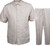 Oatmeal
100% premium linen
Digital lace front fabrication 
Back of the shirt is solid linen to match the pants
Linen trim collar and sleeve tips
Double pockets functional
Luxury buttons
True to size
Pants come with finished bottoms: 35" length