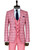 Suits are indispensable pieces of men's clothing. Presented with a harmonious combination of jacket, vest and trousers, these clothing pieces are available in different cuts and colors. This suit, which you can choose for men who want to attract attention and highlight your style, offers a bold and modern style with its color and cut. The pink color creates a style full of energy and vitality, while the slim fit cut provides a form-fitting look. The pointed collar jacket adds a youthful and dynamic vibe. Pair this pink suit with a burgundy shirt and black oxford shoes for a stylish and fun look for special events or fun dinners. To make your suit even more special, you can add a bow tie or tie in a different color. You can also combine this suit with white sneakers or loafers to give it a more casual vibe for a casual chic look. This combination will make you stand out when out on the town with friends or at special events. This pink suit is perfect for men with a bold and fun style. Order this suit now and make your style stand out!

Fit: Slim Fit

Color: Pink

Details: Single Button, Peak Lapel, Vested

Pattern: Checked Blazer, Patterned Vest Pants

Fabric Content: %80 Viscose %17 Polyester %3 Elastane

Made In: Turkey
