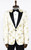 Representing elegance and grace, tuxedo jackets attract everyone's attention with their sparkling and flashy patterns. These special jackets are one of the perfect pieces to be worn at invitations, weddings or important events. With their high-quality fabrics and elegant cuts, tuxedo jackets are the most elegant way to add a touch of sophistication to your style. With its shimmering details and sophisticated white color, this men's tuxedo jacket brings your style to the forefront on special occasions, invitations, parties and graduation ceremonies. The slim-fit cut perfectly fits your body contours and creates a modern silhouette, while the sparkling pattern gives you an extraordinary look. Make unforgettable memories with this tuxedo jacket! It will highlight your elegance and elegance on special occasions and invitations, while helping you display a glamorous style at parties and graduation ceremonies. You can combine your white sparkling tuxedo jacket with a white shirt and black slim fit trousers for a classic elegance. You can emphasize your elegance by completing your outfit with black oxford shoes and a black bow tie. The color white is ideal for creating a remarkable and sophisticated style for your special occasions. All eyes will be on you with impressive combinations! Add to your cart now, don't miss the opportunity!

Fit: Slim Fit

Color: White

Drop: 6

Details: Single Button, Peak Lapel

Pattern: Patterned

Fabric Content: %80 Viscose %17 Polyester %3 Spandex

Made In: Turkey