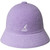 One of Kangol's signautre styles, the Bermuda Casual was made famous by entertainers like LL Cool J in the late 1980's. This bucket is made of soft terrycloth and has a button on top.. Has the famous Kangaroo logo embroidered on the front.