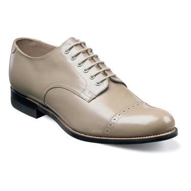 00012-20 Taupe Madison Cap Toe Oxford - GQ Gentlemen display picture 2