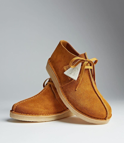 Amber Nubuck- Desert Trek | Clarks - GQ Gentlemen display picture 1