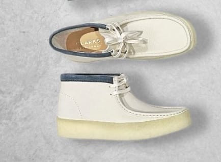 ■ Clarks クラークス ワラビー ホワイト 白 Wallabee Cup Clarks Originals Wallabee Cup Men's White 26158153 NEFNYC – New
