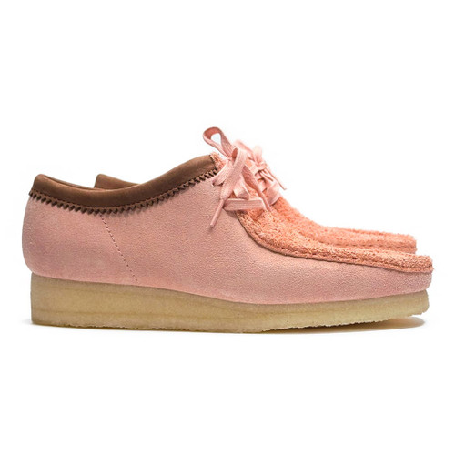 Clarks Wallabee-Pink Combi Suede - GQ Gentlemen's Quarters Fashion