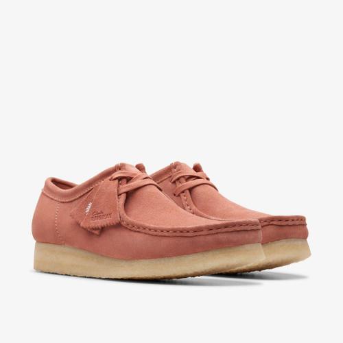 Clarks- Wallabee Terracotta Suede - GQ Gentlemen's Quarters