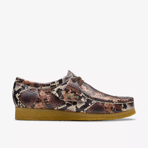 Clarks Wallabee- Brown Snake - GQ Gentlemen's Quarters Fashion By GQ