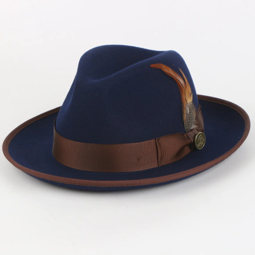 navy blue dress hat Keystone LAPD Style Hat Round Police Dept. Cap (Navy Blue)  Sinatra Uniform