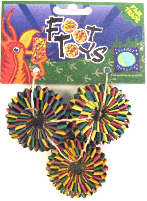 Tire Foot Toy 3-pack