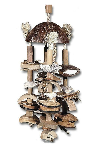 Nature Cluster hanging bird toy.